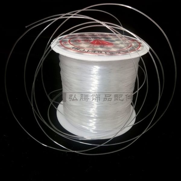round 0.4mm transparent fish no elastic line manual diy crystal accessory crystal beads line 40 m/roll diy accessories, Silver
round 0.4mm transparent fish no elastic line manual diy crystal accessory crystal beads line 40 m/roll diy accessories, Silver