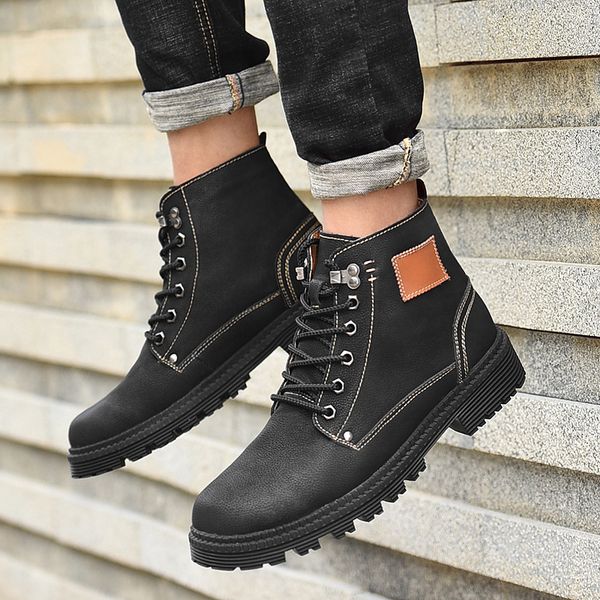 sneaker for with shoes casual man mens mens 2020 leisure a loafers highaltos tenis men high male shoe casual high, Black