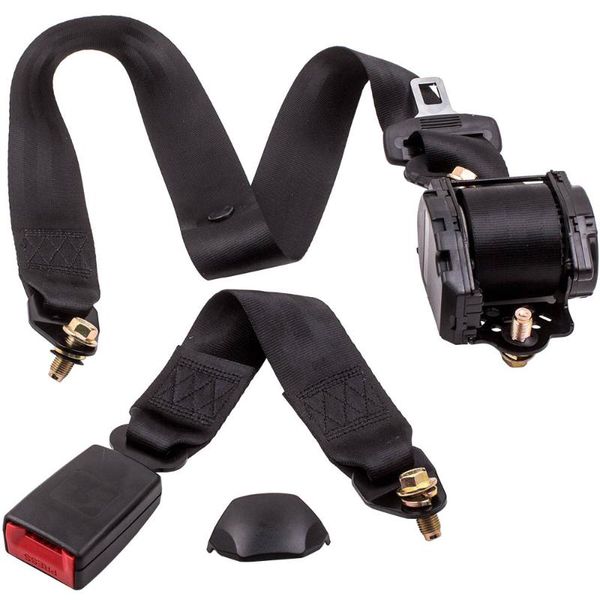 2x retractable 3 point safety for seat belt straps car vehicle adjustable belt kit diagonal black universal high quality
2x retractable 3 point safety for seat belt straps car vehicle adjustable belt kit diagonal black universal high quality