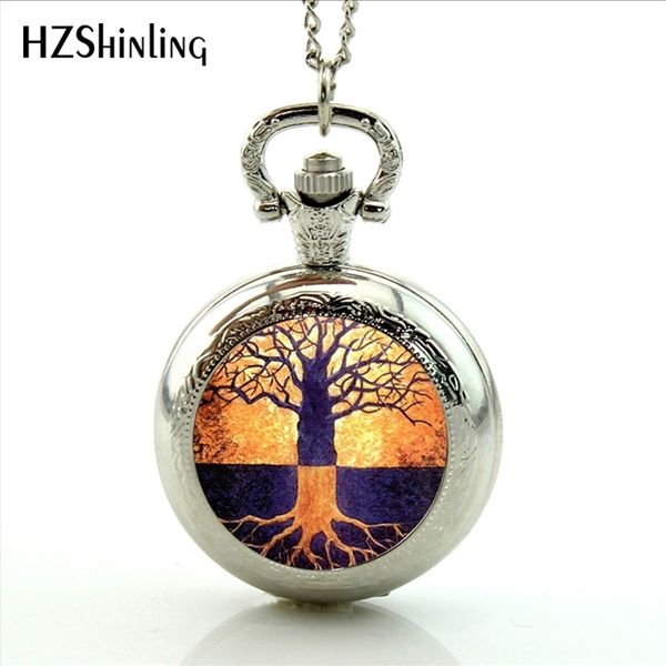2020 new arrival tree of life pocket watch handmade glass dome abstract pattern steampunk pocket watch necklace, Silver
2020 new arrival tree of life pocket watch handmade glass dome abstract pattern steampunk pocket watch necklace, Silver