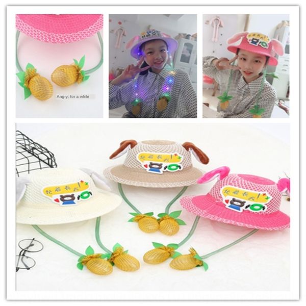 new sun luminous tu er tu er with touching ears shining rabbit sun hat tiktok rabbit ear hat, Blue;gray
new sun luminous tu er tu er with touching ears shining rabbit sun hat tiktok rabbit ear hat, Blue;gray