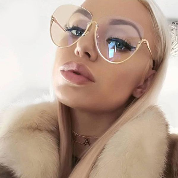 aloz micc new women metal half frame glasses fashion brand designer sun glasses uv400 a034
aloz micc new women metal half frame glasses fashion brand designer sun glasses uv400 a034