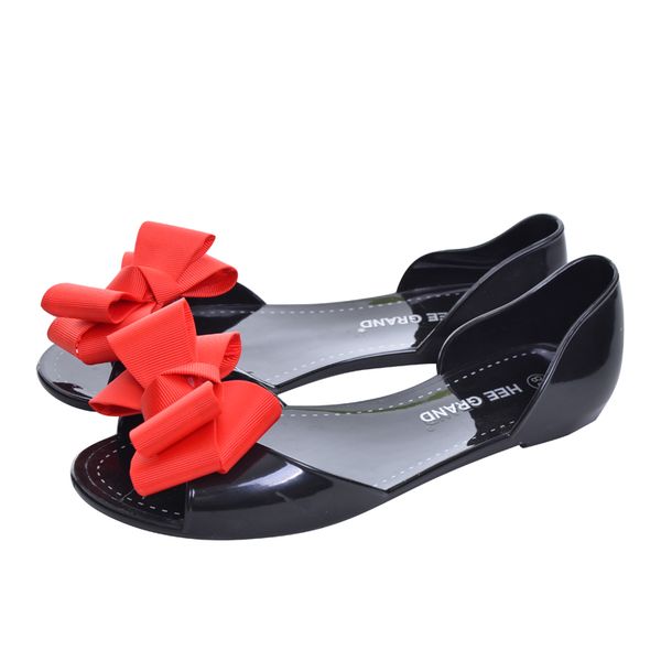 fashion new beach sandals jelly shoes woman summer butterfly-knot slip on flats casual women shoes, Black
fashion new beach sandals jelly shoes woman summer butterfly-knot slip on flats casual women shoes, Black