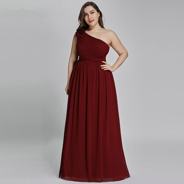 plus size burgundy chiffon bridesmaid dresses long a-line sleeveless elegant formal wedding guest gowns 2020, White;black
plus size burgundy chiffon bridesmaid dresses long a-line sleeveless elegant formal wedding guest gowns 2020, White;black