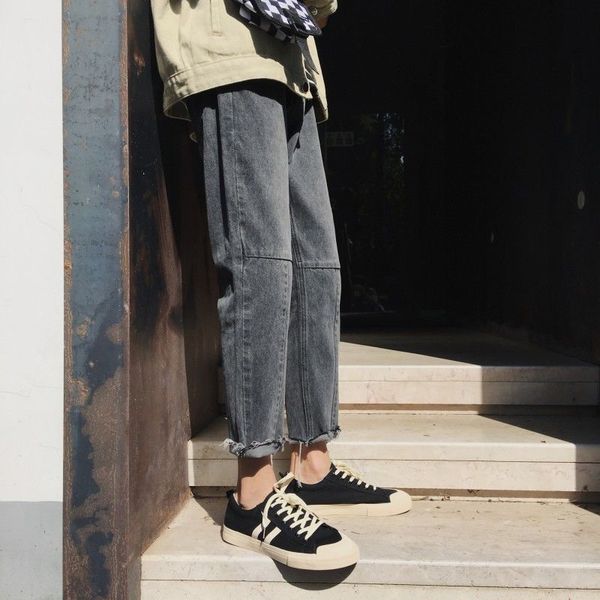 2020 spring and autumn new youth popular solid color fit jeans fashion casual nine-point straight pants blue/black -2xl
2020 spring and autumn new youth popular solid color fit jeans fashion casual nine-point straight pants blue/black -2xl