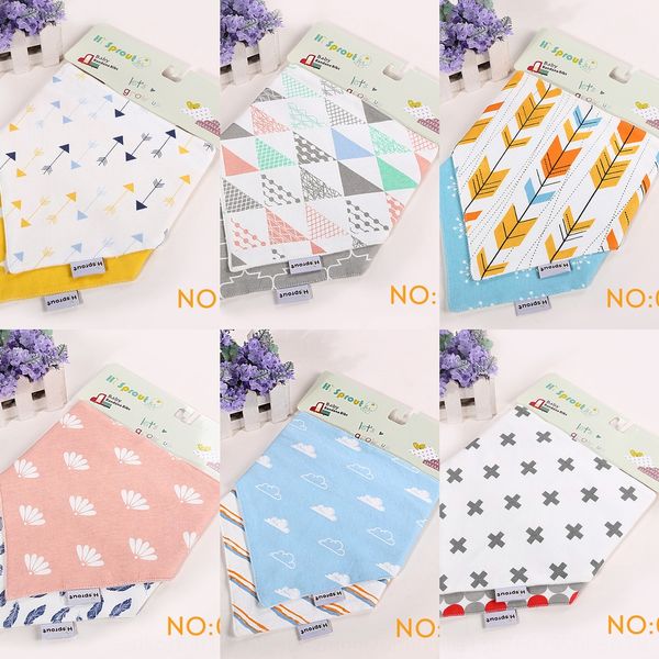 two groups of pure cotton triangle saliva double-layerinfant triangle towel baby saliva towel pure cotton bib bib bib
two groups of pure cotton triangle saliva double-layerinfant triangle towel baby saliva towel pure cotton bib bib bib