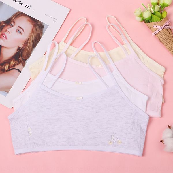 mr6a9 omifen primary school students junior high school students' developmental underwear shoulder vest underwear plastering cotton thi, White
mr6a9 omifen primary school students junior high school students' developmental underwear shoulder vest underwear plastering cotton thi, White