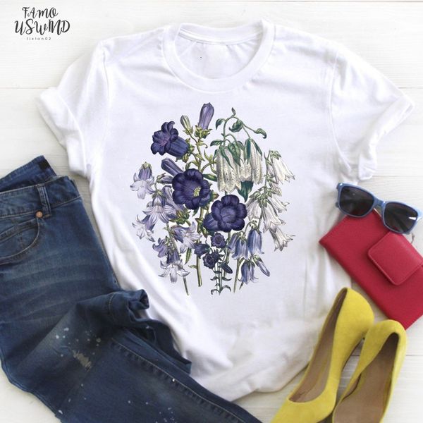 women shirt womens floral summer wild plant clothes ladies short sleeve kawaii tees graphic printed tshirt modal female t shirt, White
women shirt womens floral summer wild plant clothes ladies short sleeve kawaii tees graphic printed tshirt modal female t shirt, White