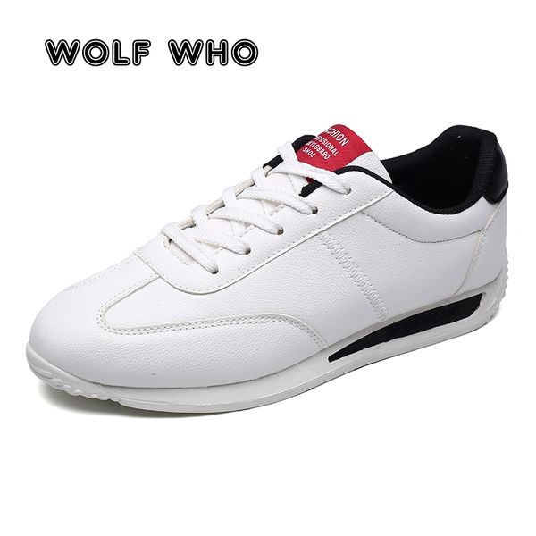 wolf who men casual shoes white solid sneakers for male leather breathable footwear lace-up man shoe new designer krasovki x-162, Black
wolf who men casual shoes white solid sneakers for male leather breathable footwear lace-up man shoe new designer krasovki x-162, Black