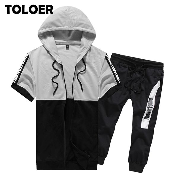 лето толстовка tracksuit мужчина 2020 лоскутной толстовки коротких штанов рукав толстовка повседневных мужской спортивный суис 2рс футболка, Gray
лето толстовка tracksuit мужчина 2020 лоскутной толстовки коротких штанов рукав толстовка повседневных мужской спортивный суис 2рс футболка, Gray