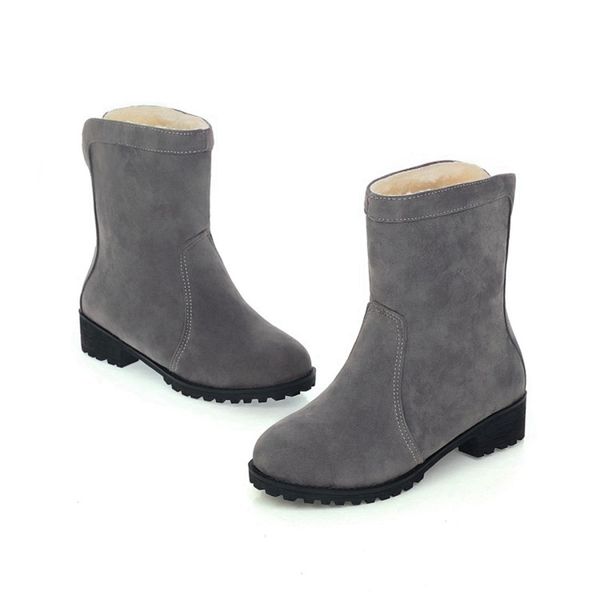 leather female women winter booties zapatos de mujer snow fur fashion high heels 3cm autumn winter ankle boots shoes 93013, Black
leather female women winter booties zapatos de mujer snow fur fashion high heels 3cm autumn winter ankle boots shoes 93013, Black