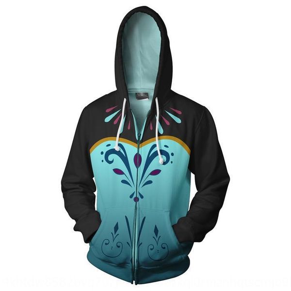 new frozen series 3d sweater pullover zipper hooded sweater cardigan pullover cosplay animation, Black
new frozen series 3d sweater pullover zipper hooded sweater cardigan pullover cosplay animation, Black
