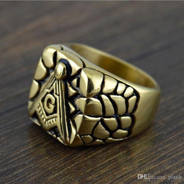 titanium steel mason masonic master signet gold mens ring fashion hip hop jewelry biker ring for men, Silver
titanium steel mason masonic master signet gold mens ring fashion hip hop jewelry biker ring for men, Silver