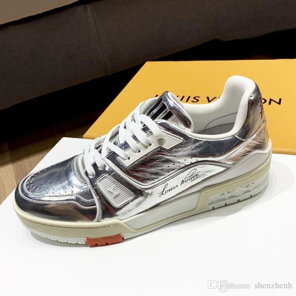 new trainer sneaker men 's shoes drop ship fashion sneakers flats platforms luxury shoes footwears vintage low style, Black
new trainer sneaker men 's shoes drop ship fashion sneakers flats platforms luxury shoes footwears vintage low style, Black