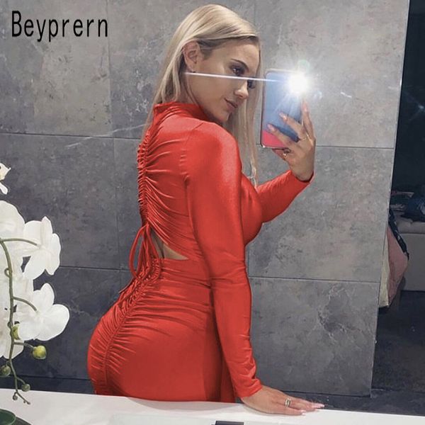 beyprern runway tight back lace-up ruched mini dress womens spring long sleeve bandage party dress night out vestidos streetwear, Black;gray
beyprern runway tight back lace-up ruched mini dress womens spring long sleeve bandage party dress night out vestidos streetwear, Black;gray