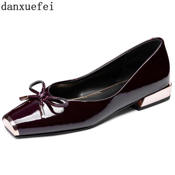 women's genuine leather square toe slip-on flats leisure soft comfortable bow tie casual daily female footwear shoe, Black
women's genuine leather square toe slip-on flats leisure soft comfortable bow tie casual daily female footwear shoe, Black