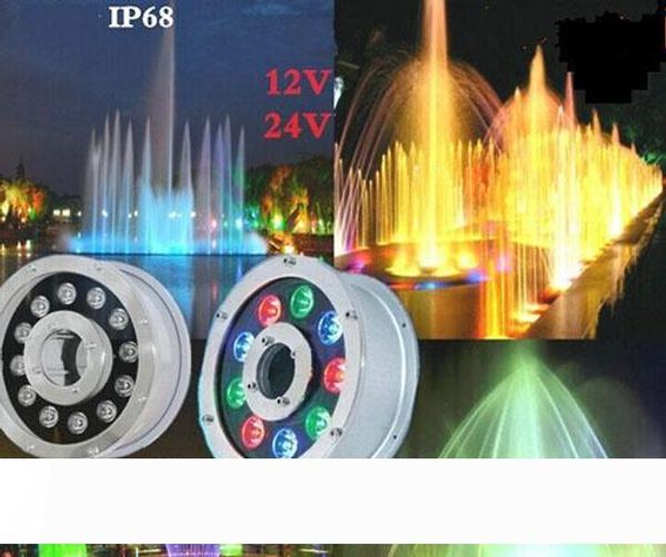 Underwater Fountain Light LED 6W 9W 12W 15W 18W IP68 LED light swimming pool Lamps RGB LED fountain lights 12V 24V 110V 220V LLFA
Underwater Fountain Light LED 6W 9W 12W 15W 18W IP68 LED light swimming pool Lamps RGB LED fountain lights 12V 24V 110V 220V LLFA