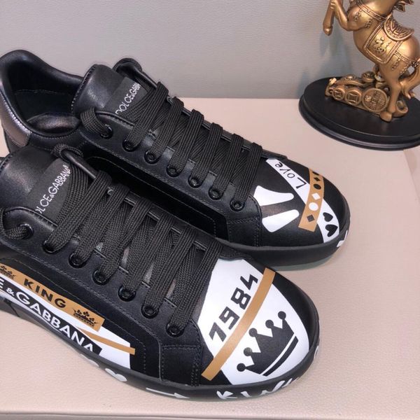 2019o summer limited color matching casual shoes, men's personality, versatile white shoes, comfortable shoes, original box packaging, Black
2019o summer limited color matching casual shoes, men's personality, versatile white shoes, comfortable shoes, original box packaging, Black