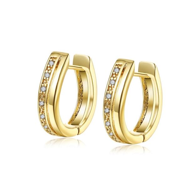 exquisite hoop earrings yellow gold filled womens huggie earrings inlaid zircon, Golden
exquisite hoop earrings yellow gold filled womens huggie earrings inlaid zircon, Golden