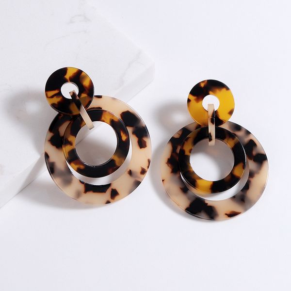2020 new vintage tortoiseshell big double circle girl earrings women geometric round acrylic dangle earrings jewelry accessories, Silver
2020 new vintage tortoiseshell big double circle girl earrings women geometric round acrylic dangle earrings jewelry accessories, Silver