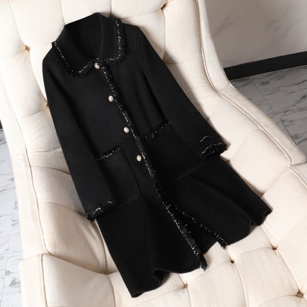korean-style fashion doll collar mid-length coats 2020 autumn wool coat for female fashion clothes tide single breasted clothes, Black
korean-style fashion doll collar mid-length coats 2020 autumn wool coat for female fashion clothes tide single breasted clothes, Black