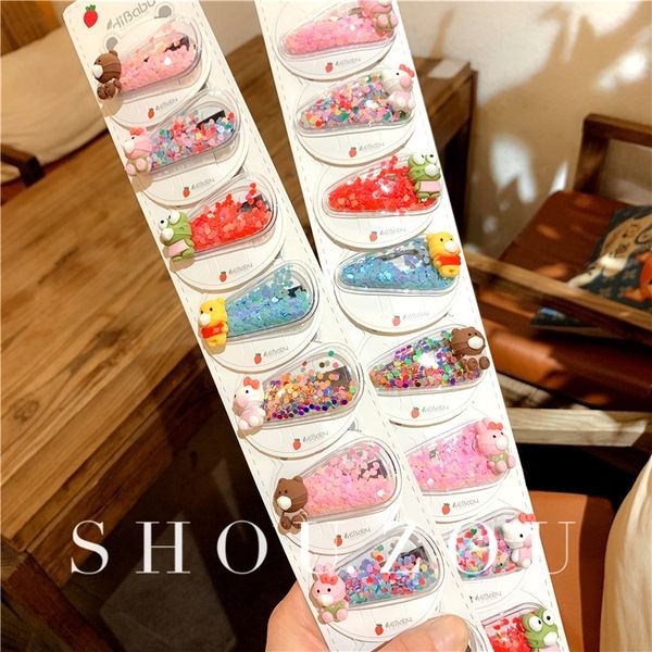 new style cartoon children's hairpin bb clip korean cute headdress headdress baby hairpin girl girl's side clip, Slivery;white
new style cartoon children's hairpin bb clip korean cute headdress headdress baby hairpin girl girl's side clip, Slivery;white