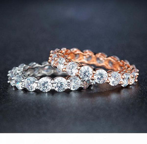 o brand desgin wholesale sparkling fashion jewelry 925 sterling silver round cut white z cz diamond women wedding band ring size 5, Slivery;golden
o brand desgin wholesale sparkling fashion jewelry 925 sterling silver round cut white z cz diamond women wedding band ring size 5, Slivery;golden