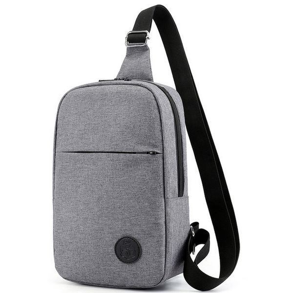 duopindun sac homme men's shoulder bag sling chest pack canvas material solid gray color usb charging crossbody handbag
duopindun sac homme men's shoulder bag sling chest pack canvas material solid gray color usb charging crossbody handbag