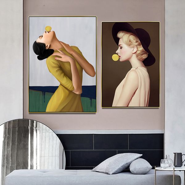 fashion bubble girl poster canvas print abstract woman posters and prints wall art for living room home decor (no frame
fashion bubble girl poster canvas print abstract woman posters and prints wall art for living room home decor (no frame