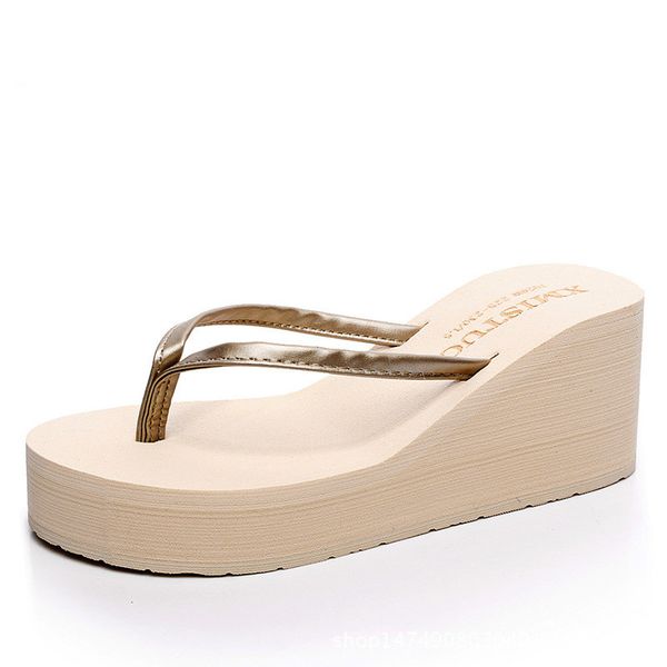 slippers summer women's wedge platform flip flops soft comfortable 2021 fashion casual outdoor beach sandals ladies slides, Black
slippers summer women's wedge platform flip flops soft comfortable 2021 fashion casual outdoor beach sandals ladies slides, Black