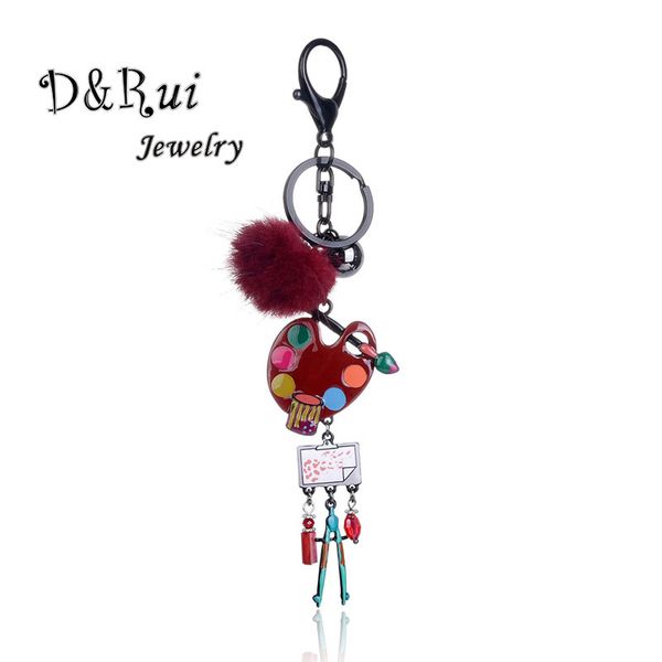 keychains 2021 drawing board key chain ring pompom alloy enamel charm keyring jewelry trinket for women kid friends, Silver
keychains 2021 drawing board key chain ring pompom alloy enamel charm keyring jewelry trinket for women kid friends, Silver