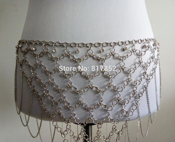 new style fashion women silver plated chains rhinestone crystal beads belly waist chains unique body chains 2 colors wrb14 t200507, Slivery;golden
new style fashion women silver plated chains rhinestone crystal beads belly waist chains unique body chains 2 colors wrb14 t200507, Slivery;golden