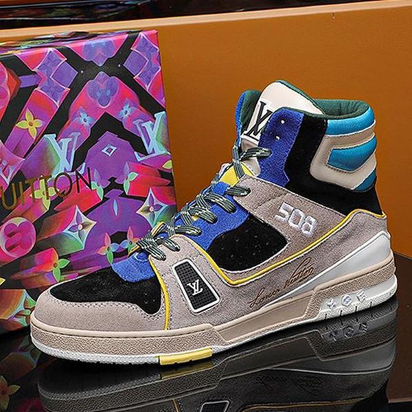 2021 designer famous luxury mens casual shoes,high mens casual sport shoes breathable leather casual shoes size 38-46 0181, Black
2021 designer famous luxury mens casual shoes,high mens casual sport shoes breathable leather casual shoes size 38-46 0181, Black