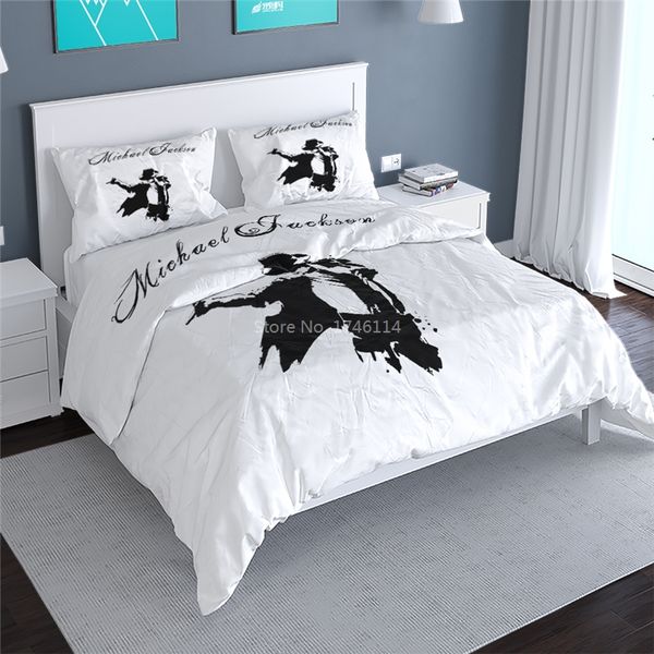 michael jackson 3d printed bedding set soft comfortable bed linens bedclothes duvet cover set for fans twin full king size
michael jackson 3d printed bedding set soft comfortable bed linens bedclothes duvet cover set for fans twin full king size