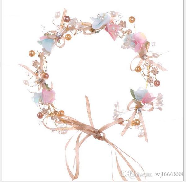 handmade bow flower headdress bride wreath hairband korean version bridesmaid children's wedding wreath, Slivery;golden
handmade bow flower headdress bride wreath hairband korean version bridesmaid children's wedding wreath, Slivery;golden