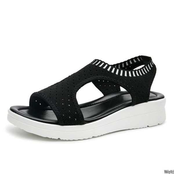 new women's sandals new women's shoes summer wedge comfortable sandals flat, Black
new women's sandals new women's shoes summer wedge comfortable sandals flat, Black