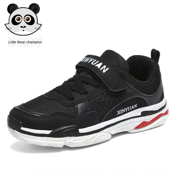 as2fl bear champion sneakers shoes spring 2020 korean new medium and large children's breathable mesh boys children's sports shoes, Black
as2fl bear champion sneakers shoes spring 2020 korean new medium and large children's breathable mesh boys children's sports shoes, Black