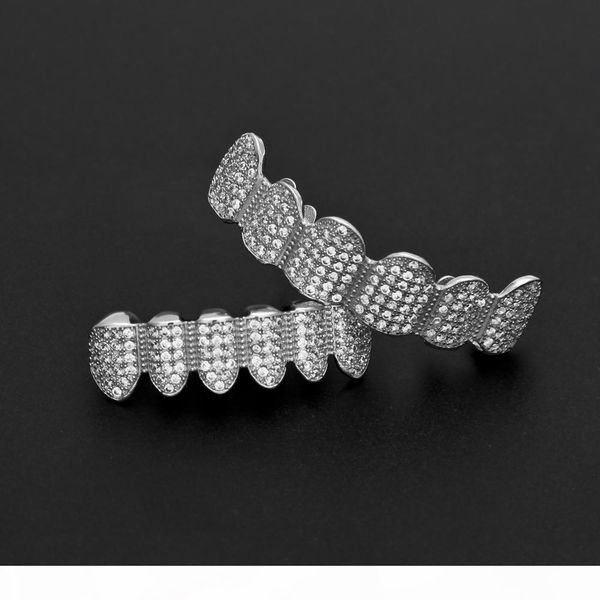 pop hip hop jewlery set grillz gold plated full diamond braces teeth accessories high street jewelries, Black
pop hip hop jewlery set grillz gold plated full diamond braces teeth accessories high street jewelries, Black