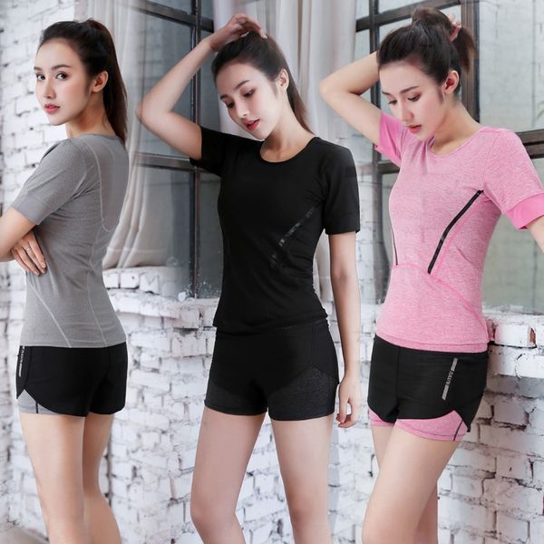 gym yoga vest large size sports women's slimming vest quick-drying suit running fitness suit spring and summer, White;red 
gym yoga vest large size sports women's slimming vest quick-drying suit running fitness suit spring and summer, White;red