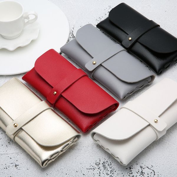 sun packaging fashion fashion suit leather buckle soft case case leather glasses box bag glasses box, Blue
sun packaging fashion fashion suit leather buckle soft case case leather glasses box bag glasses box, Blue