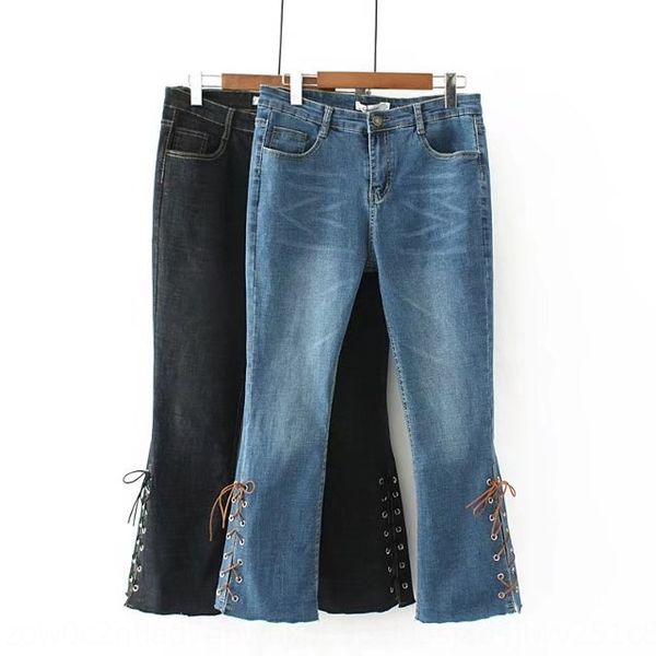 autumn trumpet extra-large women's high waist trumpet bell pants jeans and jeans stretch denim wide leg pants trousers sm-185, Blue
autumn trumpet extra-large women's high waist trumpet bell pants jeans and jeans stretch denim wide leg pants trousers sm-185, Blue