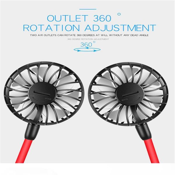 2020 a portable fan hanging neck fan usb rechargeable neckband lazy neck hands hanging dual cooling mini fan sport 360 degree rotating
2020 a portable fan hanging neck fan usb rechargeable neckband lazy neck hands hanging dual cooling mini fan sport 360 degree rotating
