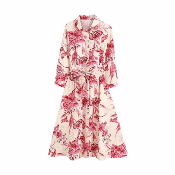 2020 new women dress printed button-up belt long sleeves long dress elegant femme robe ropa mujer vestidos, Black;gray
2020 new women dress printed button-up belt long sleeves long dress elegant femme robe ropa mujer vestidos, Black;gray
