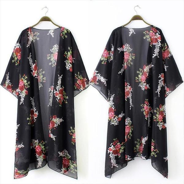 plus size 4xl 5xl women chiffon kimono cardigan floral print asymmetric boho loose casual outerwear beachwear cover up blusas, White
plus size 4xl 5xl women chiffon kimono cardigan floral print asymmetric boho loose casual outerwear beachwear cover up blusas, White