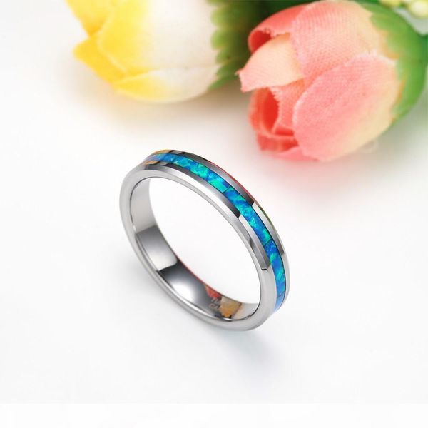 4mm rings for women tungsten ring blue fire opal inlay luxury wedding band engagement rings cocktail ring jewelry anillos mujer s18101608, Slivery;golden
4mm rings for women tungsten ring blue fire opal inlay luxury wedding band engagement rings cocktail ring jewelry anillos mujer s18101608, Slivery;golden