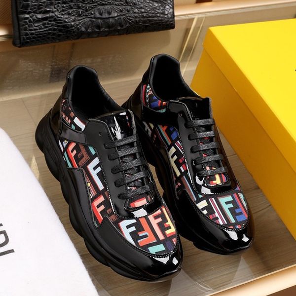 2020 k10 fashion trend mens designer shoes leather breathable luxury shoes lace-up casual hiker shoes mens sneakers, Black
2020 k10 fashion trend mens designer shoes leather breathable luxury shoes lace-up casual hiker shoes mens sneakers, Black