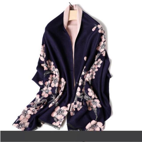 autumn and winter new shawl scarf for women thick warm imitation cashmere gift shawl dual purpose, Blue;gray
autumn and winter new shawl scarf for women thick warm imitation cashmere gift shawl dual purpose, Blue;gray