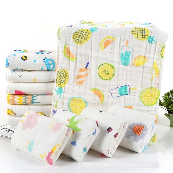 high-density six-layer gauze bubble cotton square baby square small children's towel gauze children's towel
high-density six-layer gauze bubble cotton square baby square small children's towel gauze children's towel
