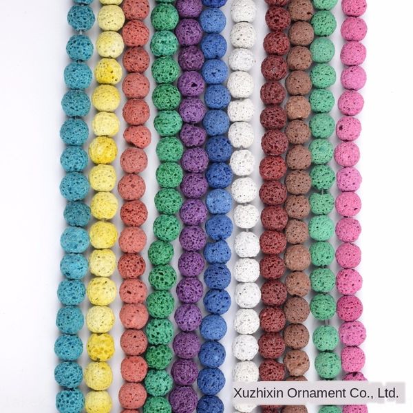 8mm natural colorful volcanic stone diy diy accessories bracelet handmade beads scattered beads bracelet necklace accessories, Silver
8mm natural colorful volcanic stone diy diy accessories bracelet handmade beads scattered beads bracelet necklace accessories, Silver