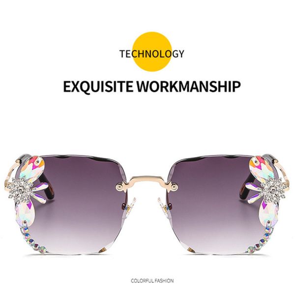 fashon ttlife 2020 sunglasses women vinage sqaure luxury glasses rimless rhinesotne sunglasses shades for women summer oculos ch01, Blue
fashon ttlife 2020 sunglasses women vinage sqaure luxury glasses rimless rhinesotne sunglasses shades for women summer oculos ch01, Blue